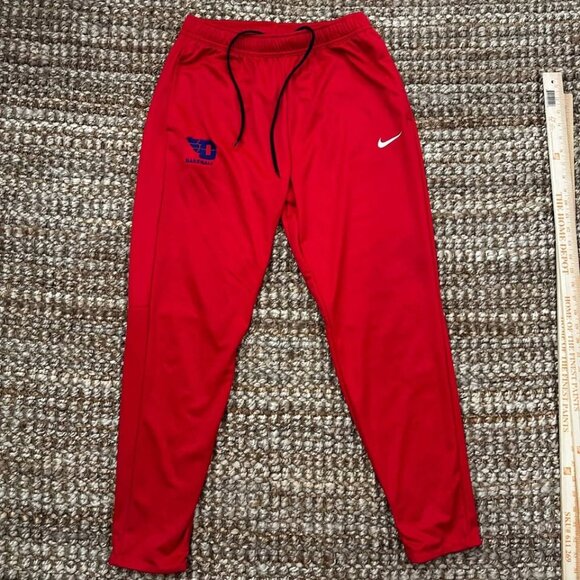 Nike Dayton Flyers Stretch Warm Up Elastic Dri-Fit Pants (Large) Red CN9470-657 - Picture 1 of 8